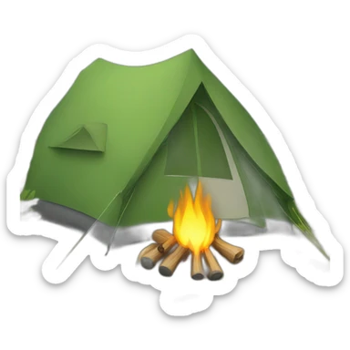 Outdoor Camping sticker