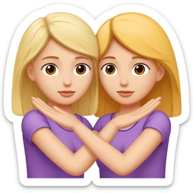 deux doigts humain en train de doigter la partie intime d'une femme sticker