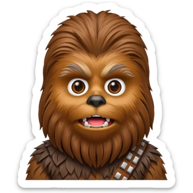 Chewbacca sticker