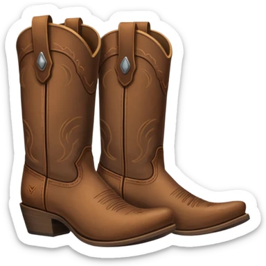 western boots sticker