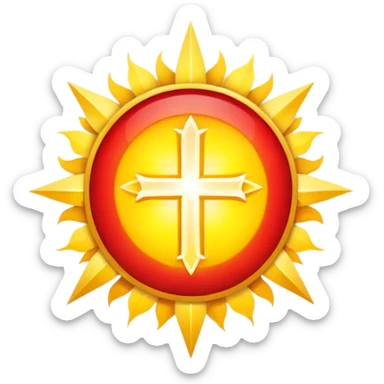 Red, Yellow, Godly, Light, Holy, Evolight sticker