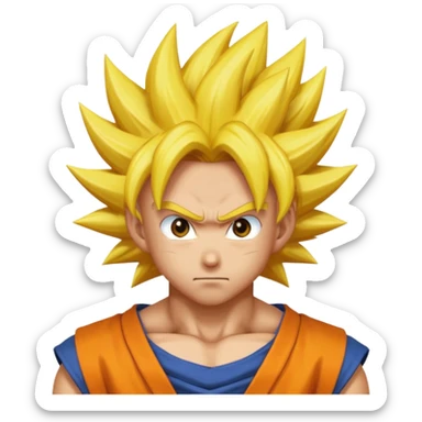 Goku ssj1 sticker