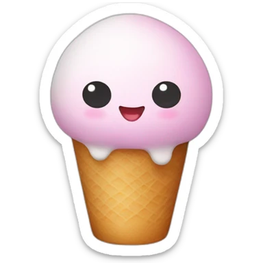 Mochi icecream sticker