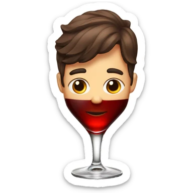 red vermouth  sticker