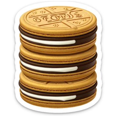 Cinnamon cream oreos sticker