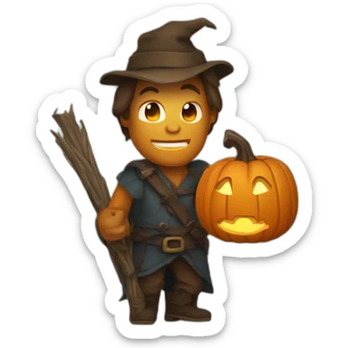 Jack-o-lanterne  sticker