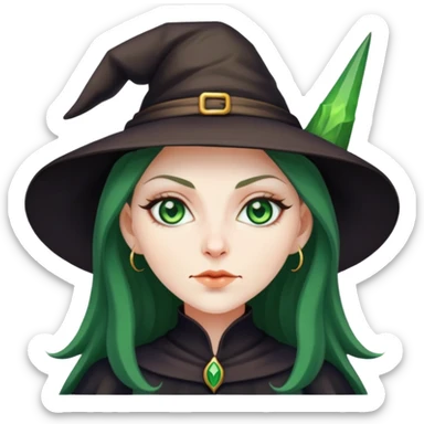 Witch sticker