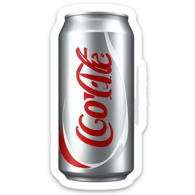 Diet Coke can sticker