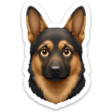 Berger allemand sticker