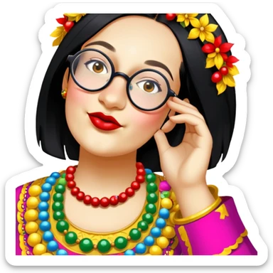 Colorful Parade Participant sticker