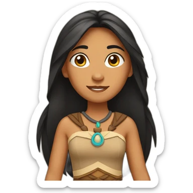 Pocahontas sticker