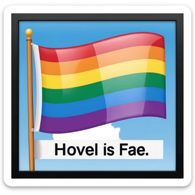 Anti gay marriage sticker