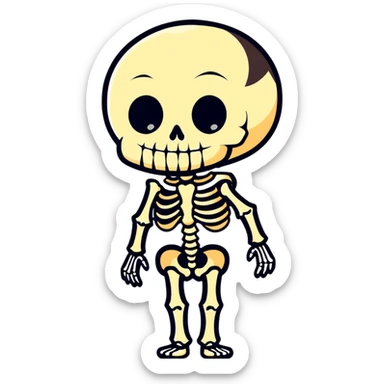 Sans the skeleton from Undertale sticker