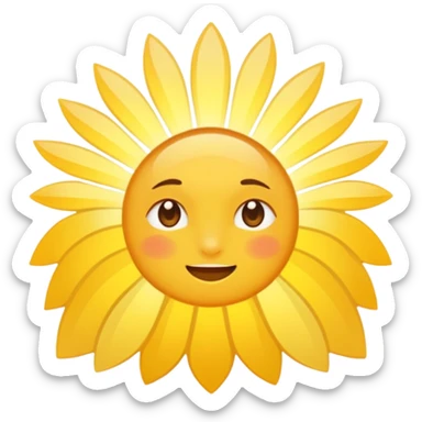 Generate a high-quality image of bright yellow sunlight rays streaming through, soft and warm glow, realistic shading and lighting, no faces, no objects, simple white or transparent background, high-resolution.
 sticker