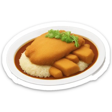 Chicken katsu curry sticker