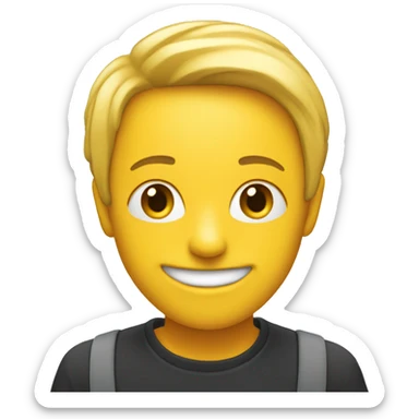 emoji smile with seekers alliance sticker