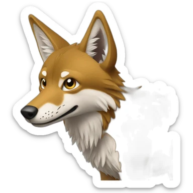 Bip bip et le coyote sticker