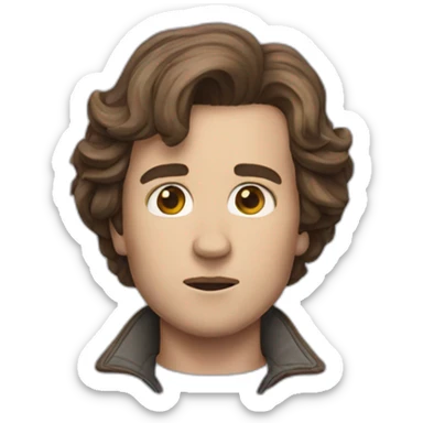 Stanger things sticker