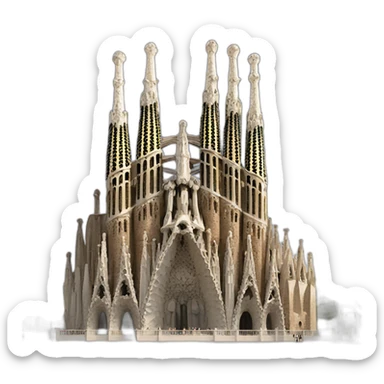 sagrada familia sticker