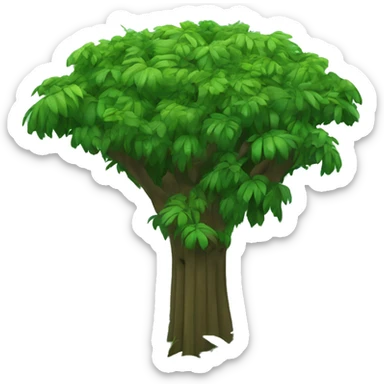 Amazon rainforest deforestation  sticker