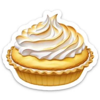 Lemon meringue pie  sticker