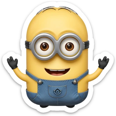 Minion sticker