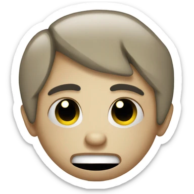 BROKE SMILEY FAC sticker