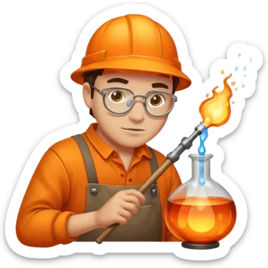 Glass Blower sticker