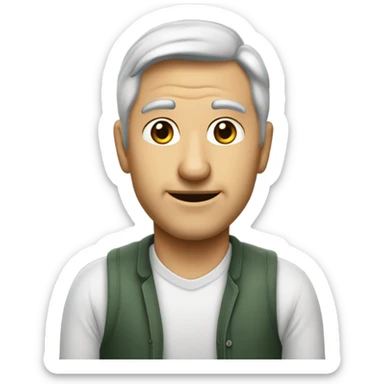 Зеленое разбитое сердечко sticker