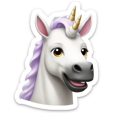 Make a random animal convined with anunicorn sticker
