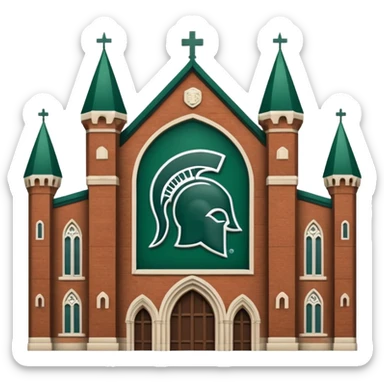 Michigan State University sticker