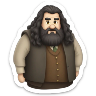 Rubeus Hagrid sticker