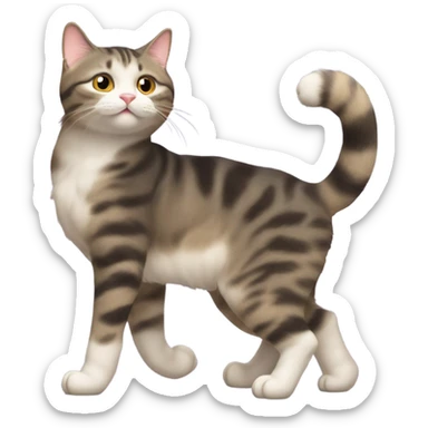 Twerking cat  sticker