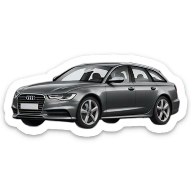 audi a6 berline sticker