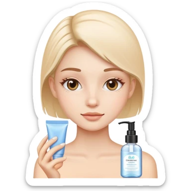 Clean girl skinker sticker