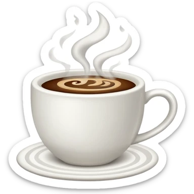 coffee cup no face sticker