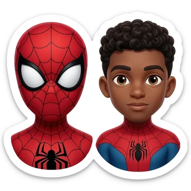 Spider man et miles morales sticker