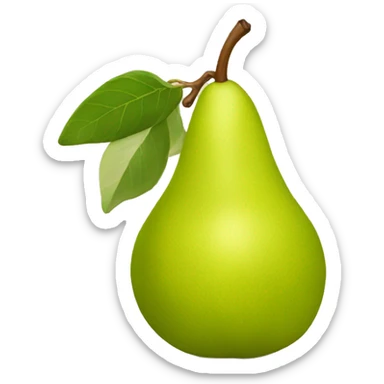 Pear sticker