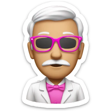 Pink geek bar vape sticker