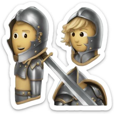 Xxx Knight sticker