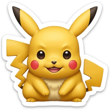 Pikachu sticker