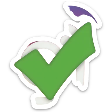 Instagram verification tick sticker