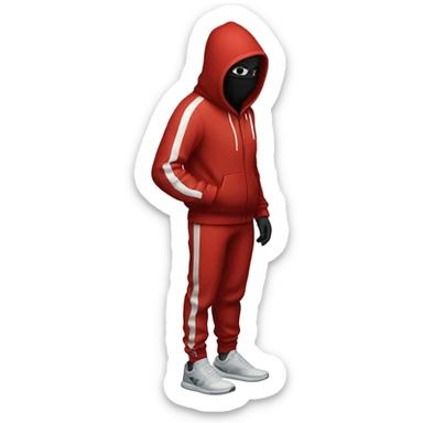 Create player 456 from squid games sticker