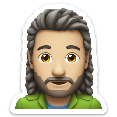 Un castor qui porte apple sticker