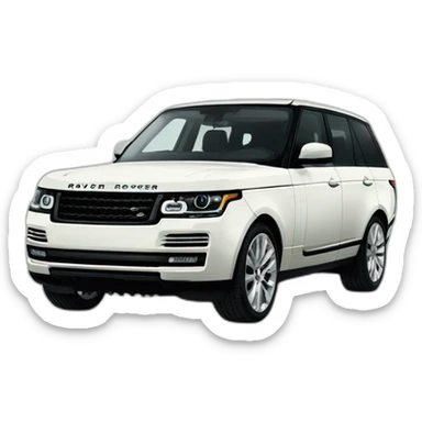 Range rover sticker