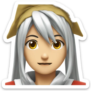 bridget from guilty gear sticker