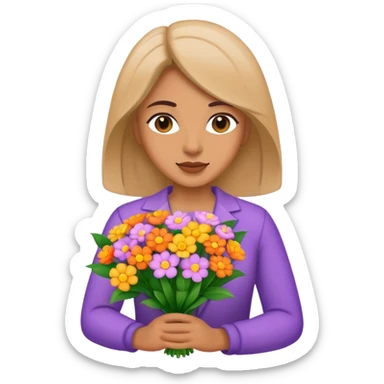 International 8 March woman day sticker