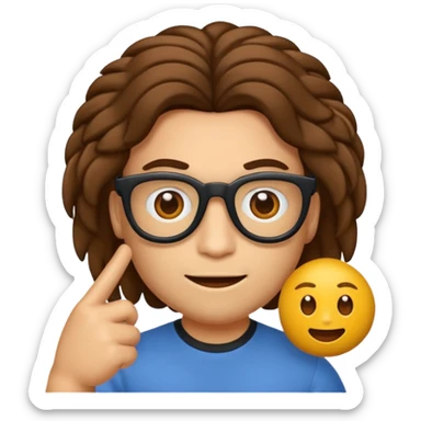 cria um emoji com o nome tiago b godinho sticker