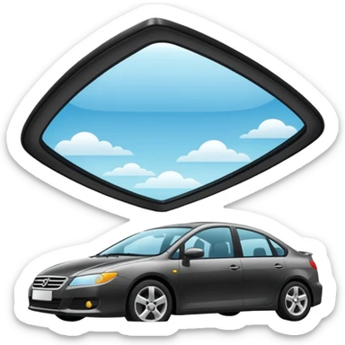 Panoramic sunroof sticker