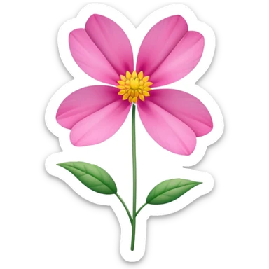 Checkerbloom flowers sticker